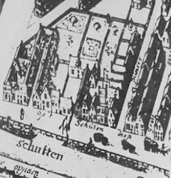 Kaart van Haubois 1643 - © Groninger Archieven 2024